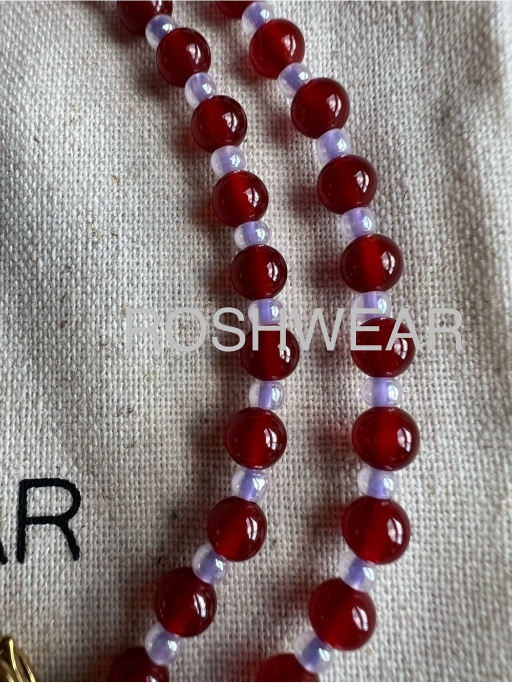Green Adventure Fish Pendant with Red Agate Beads NWOT - Picture 6 of 9